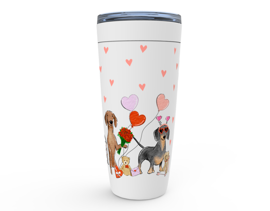 Wiener Valentine Tumbler