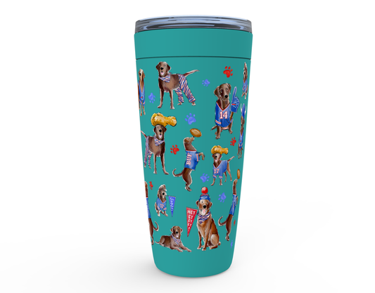 Buffalo Chocolate Lab Tumbler