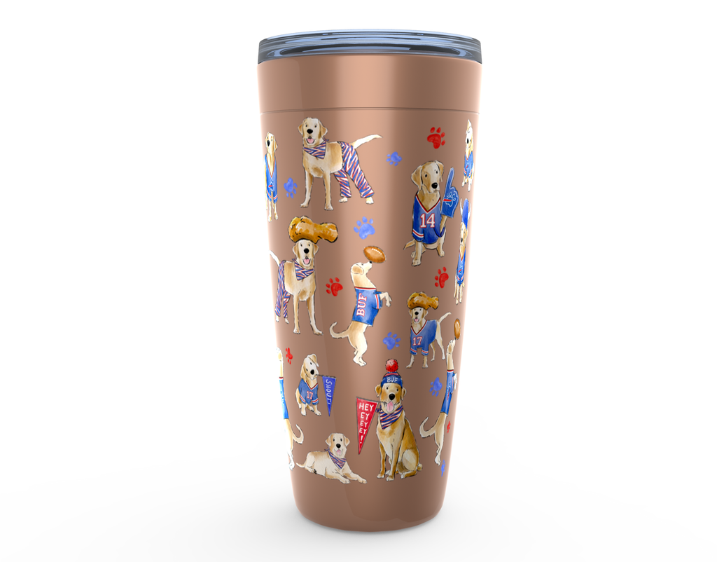 Buffalo Yellow Lab Tumbler