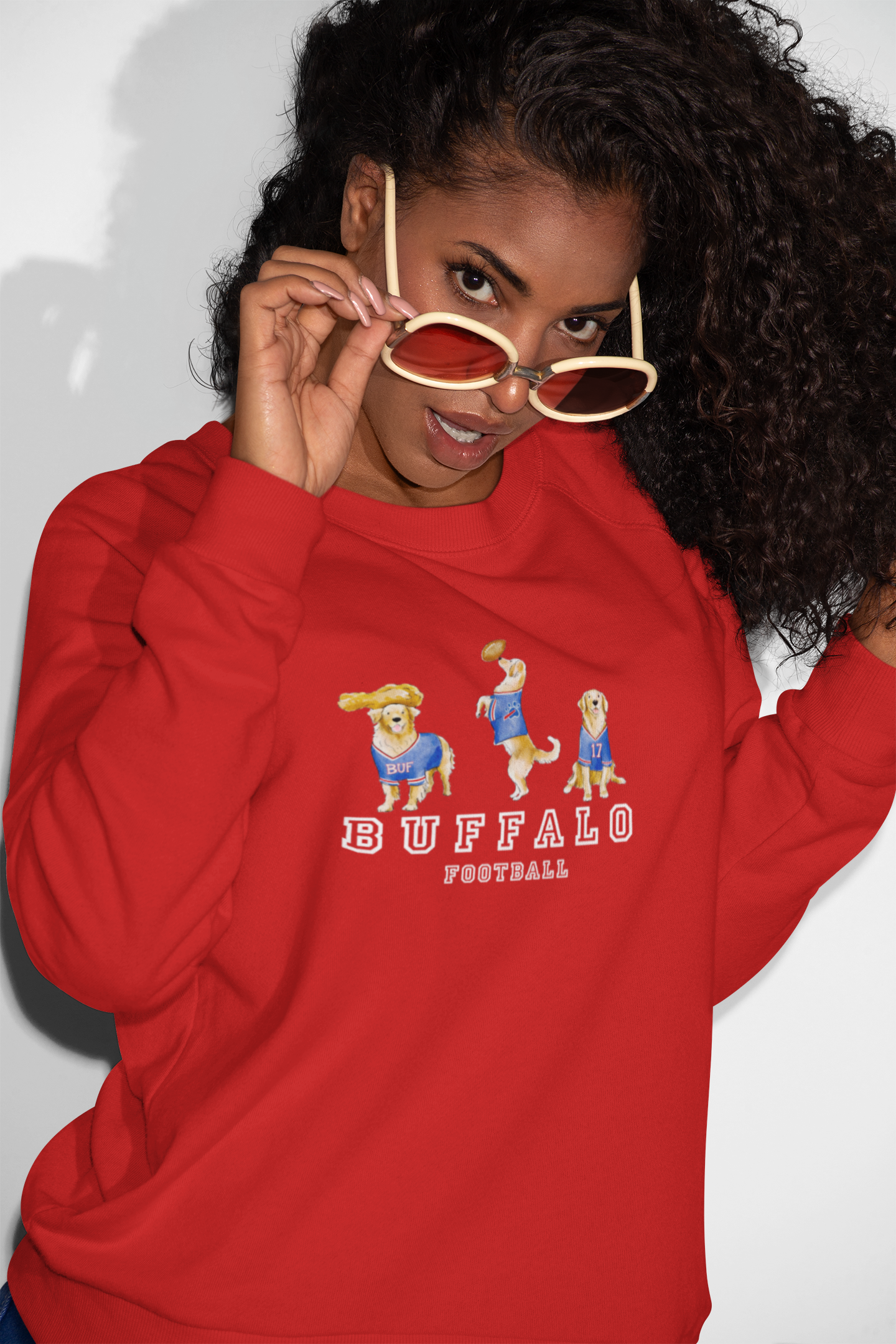 Buffalo Golden Retriever Crewneck