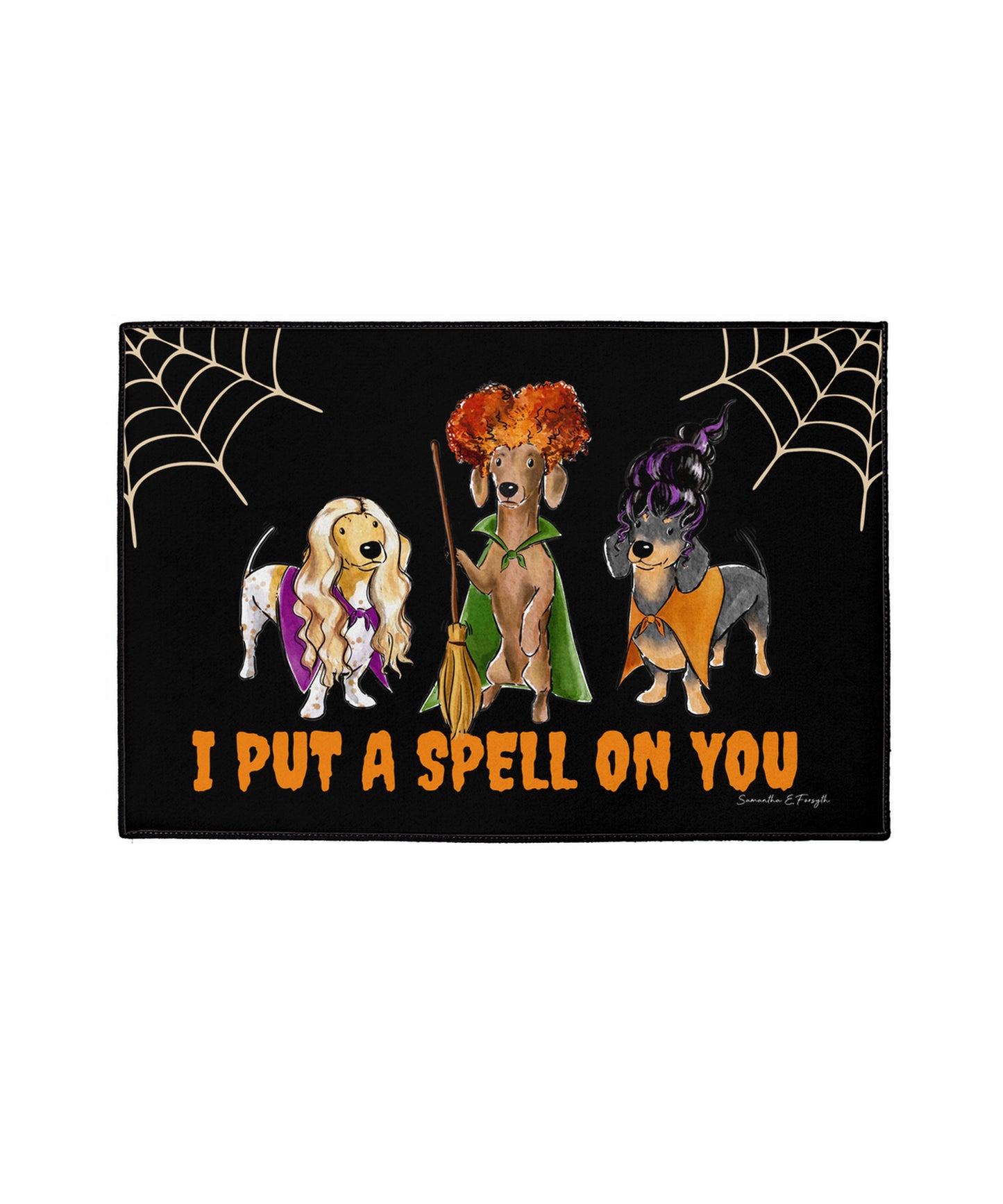 Wiener Hocus Paw-cus Doormat