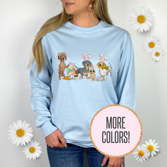 Wiener Easter Long Sleeve T-Shirts