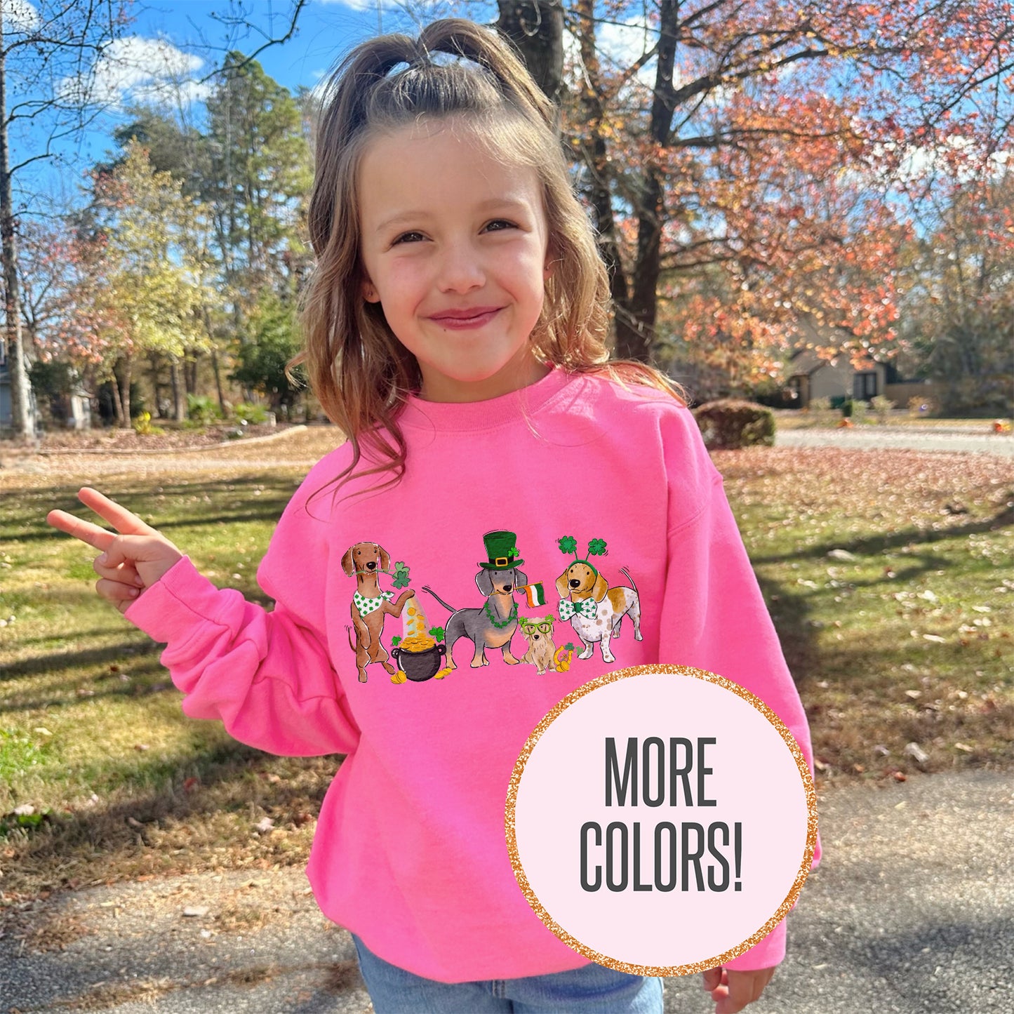 Wiener St. Patrick's YOUTH Sweatshirts