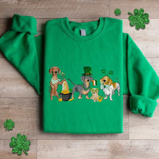 Wiener St. Patrick's Crewneck Sweatshirt