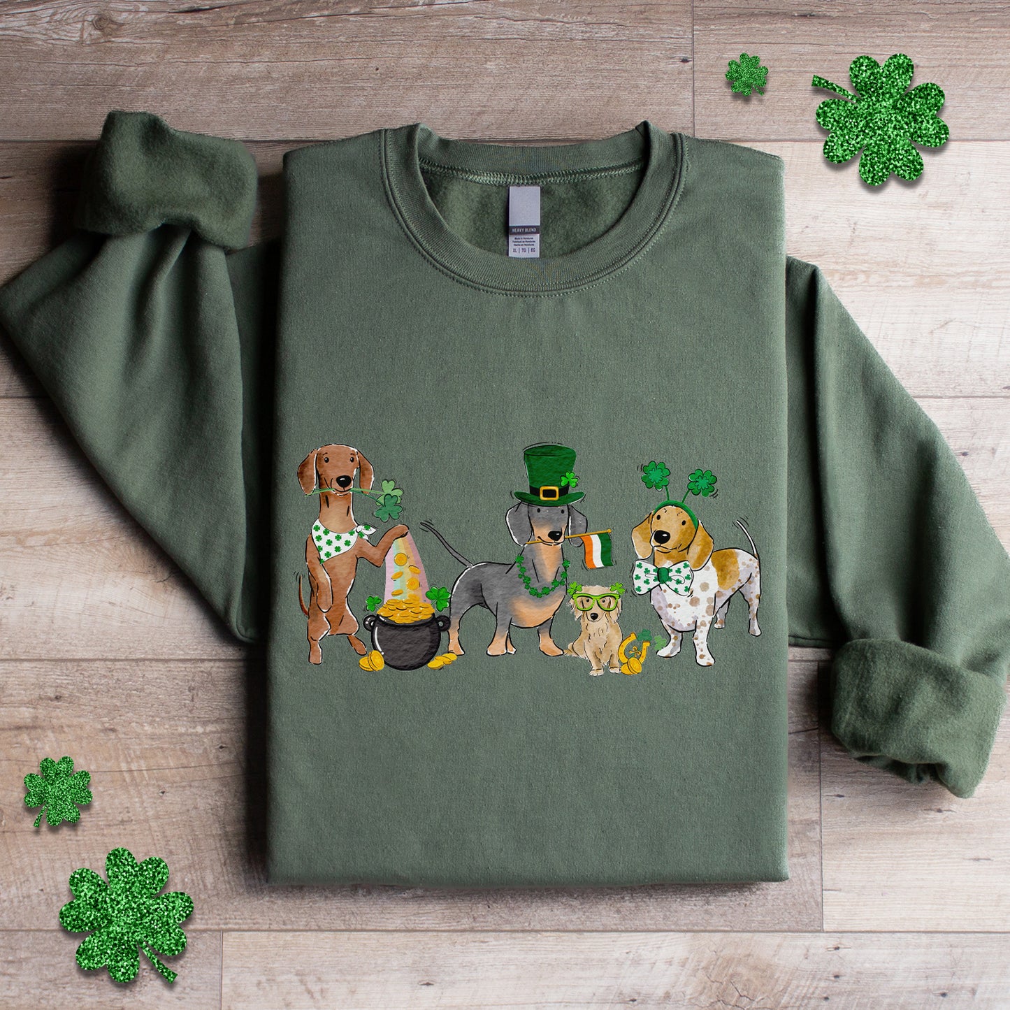 Wiener St. Patrick's Crewneck Sweatshirt
