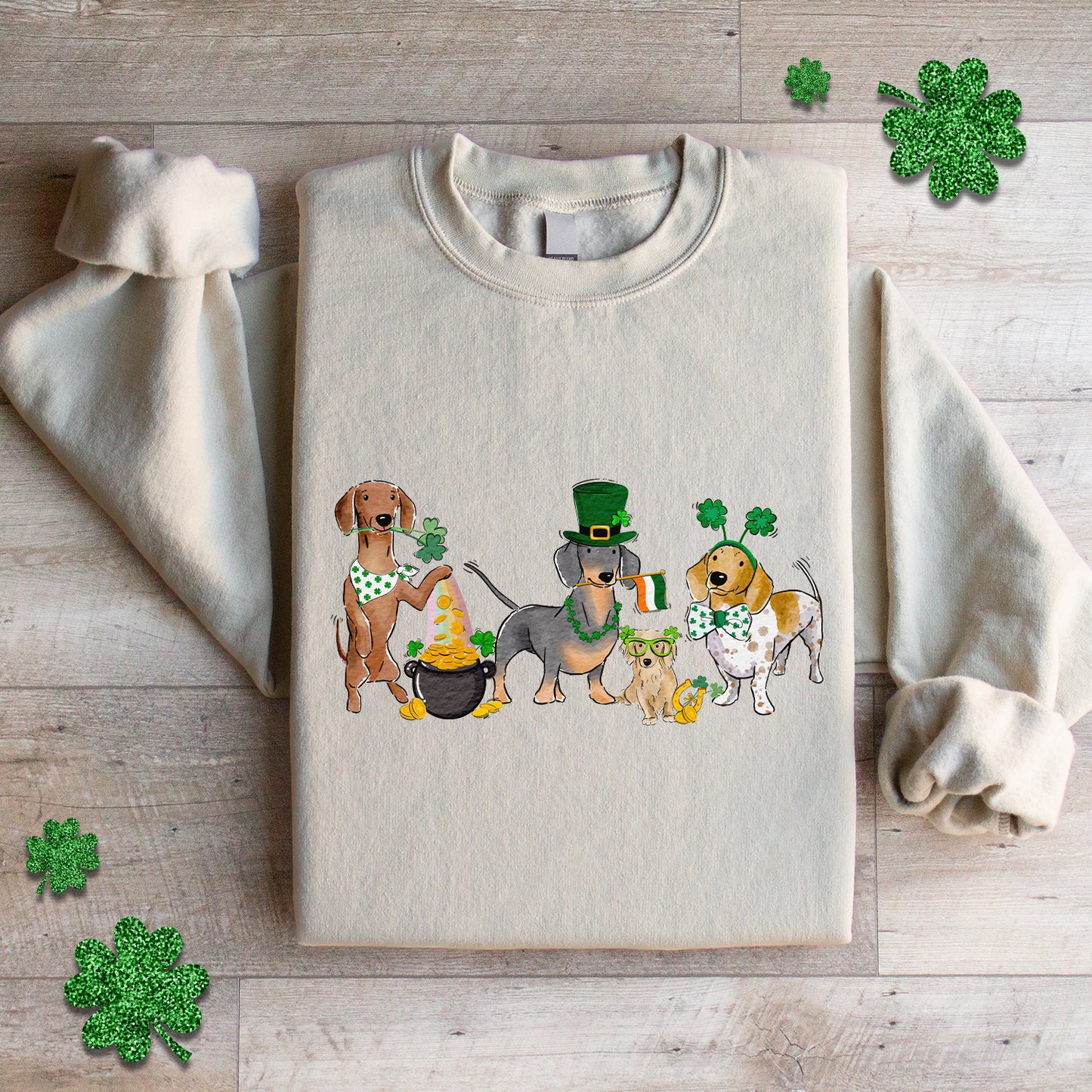 Wiener St. Patrick's Crewneck Sweatshirt
