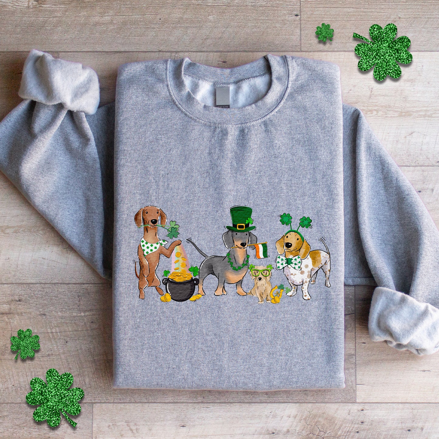 Wiener St. Patrick's Crewneck Sweatshirt