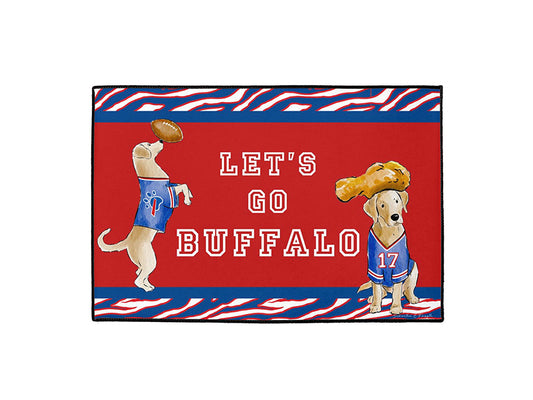 Buffalo Yellow Labs Doormat