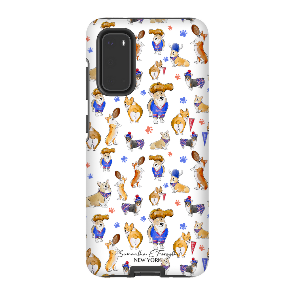Buffalo Corgi Pretty Tough Phone Case