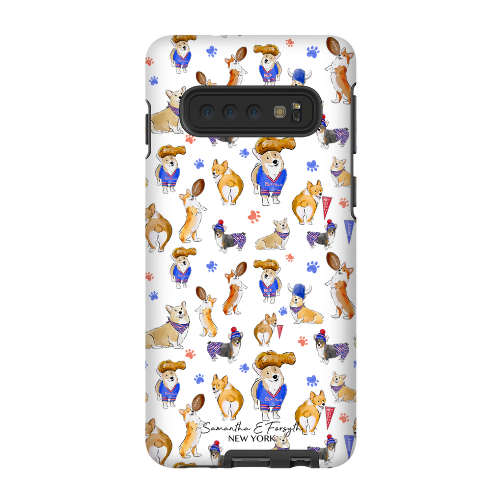 Buffalo Corgi Pretty Tough Phone Case
