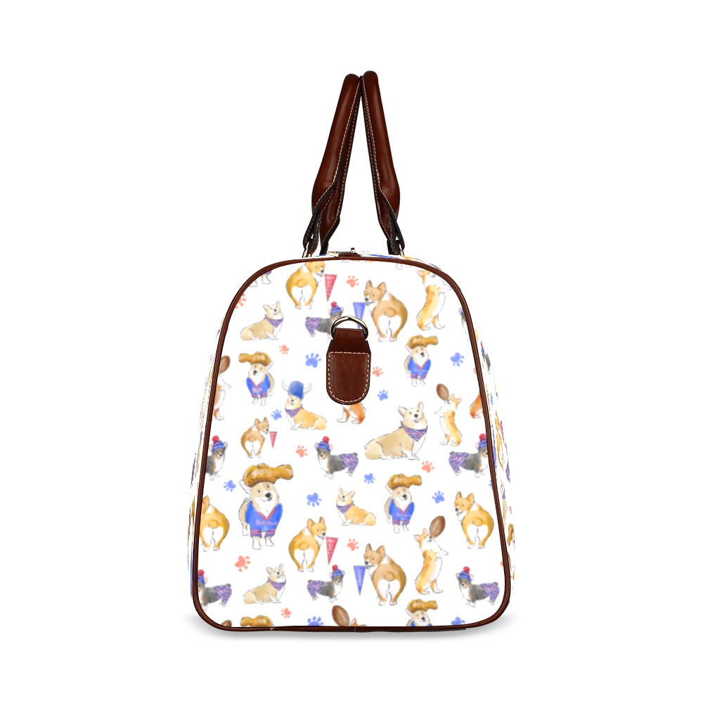 Buffalo Corgi Waterproof Travel Bag