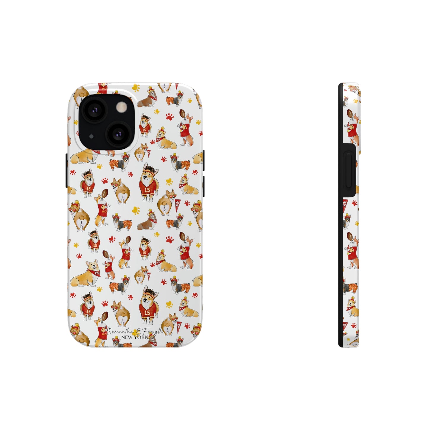 Kansas City Corgi Pretty Tough Phone Case