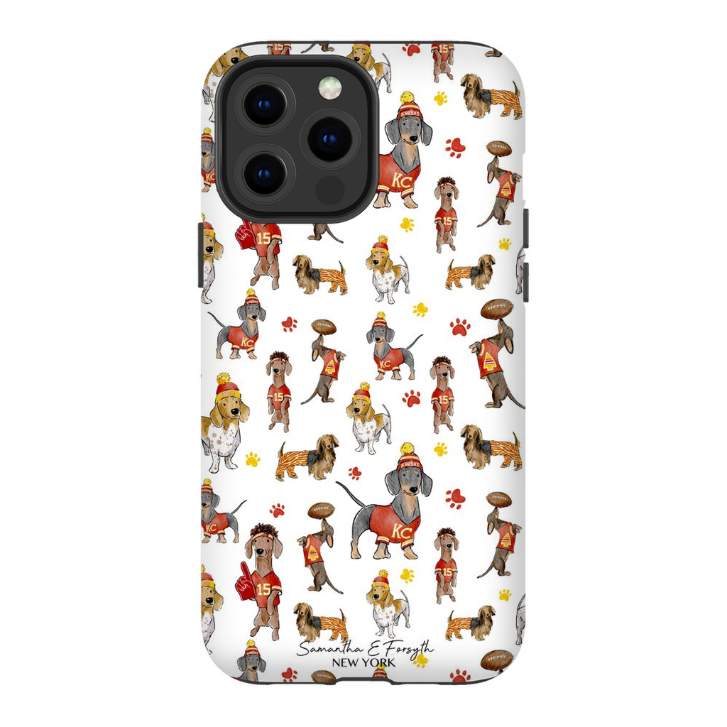 Kansas City Wiener Pretty Tough Phone Cases