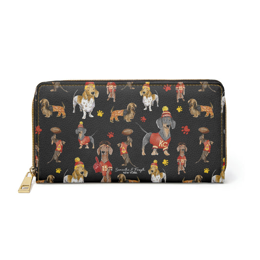 Kansas City Wiener Wallet - Black