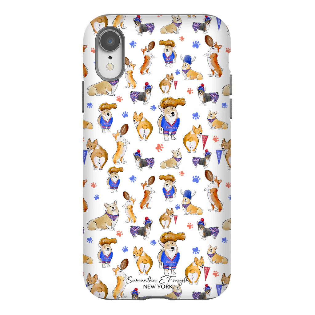 Buffalo Corgi Pretty Tough Phone Case