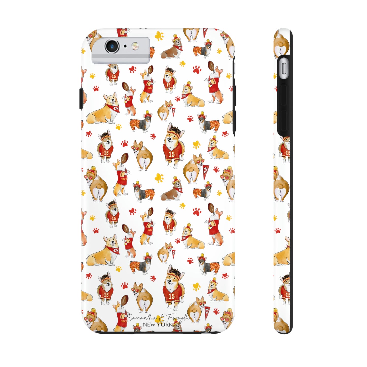 Kansas City Corgi Pretty Tough Phone Case