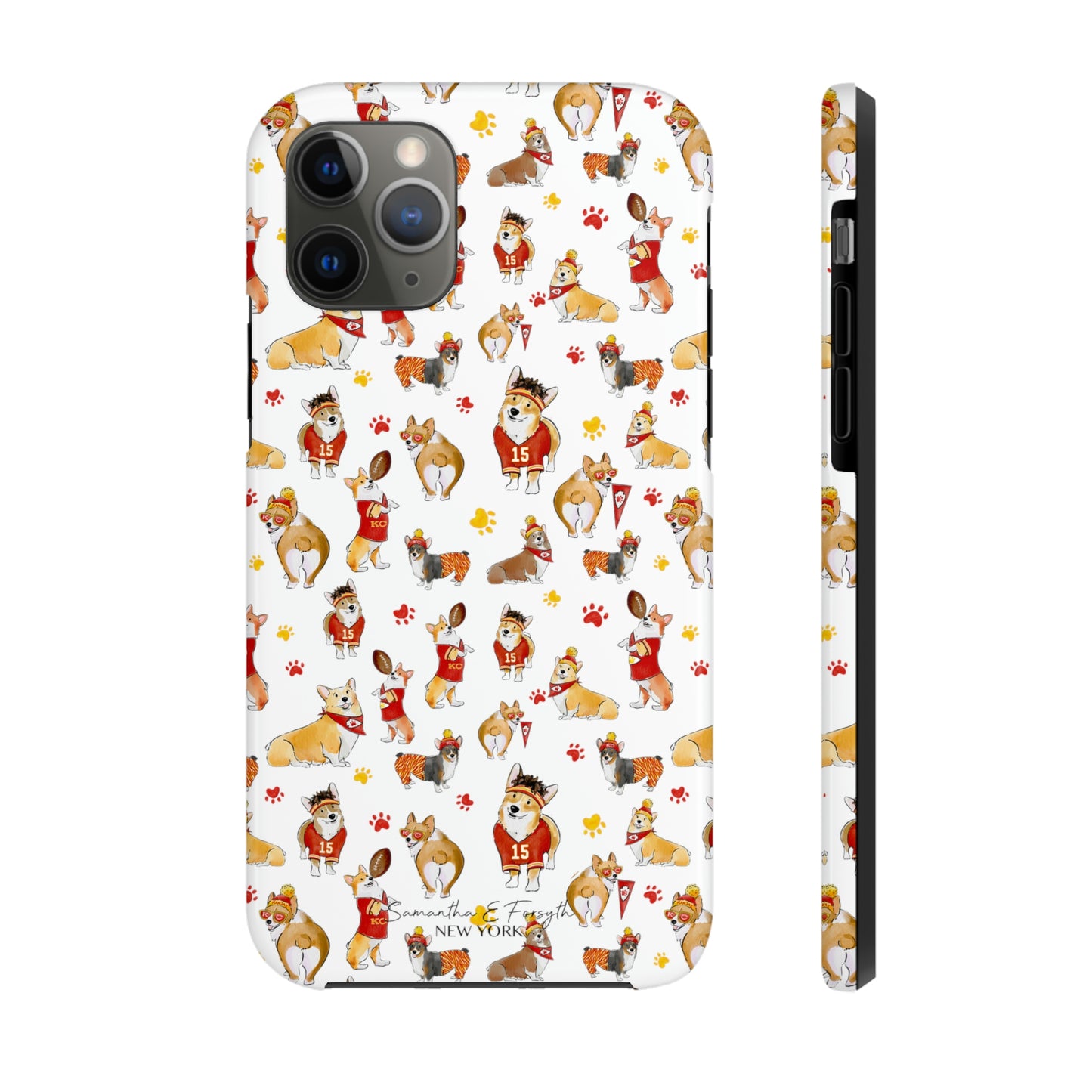 Kansas City Corgi Pretty Tough Phone Case