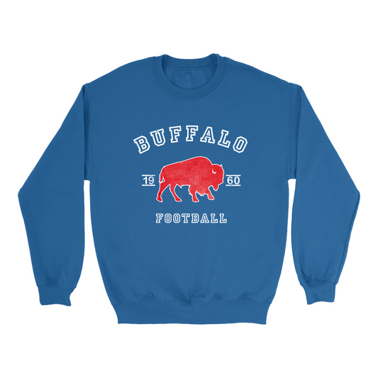 1960 Buffalo Football Crewneck