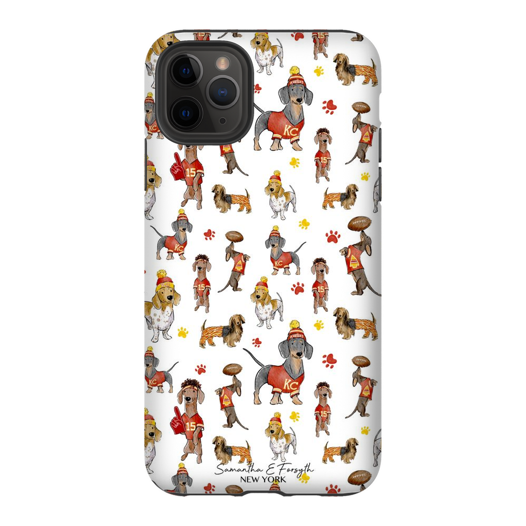 Kansas City Wiener Pretty Tough Phone Cases