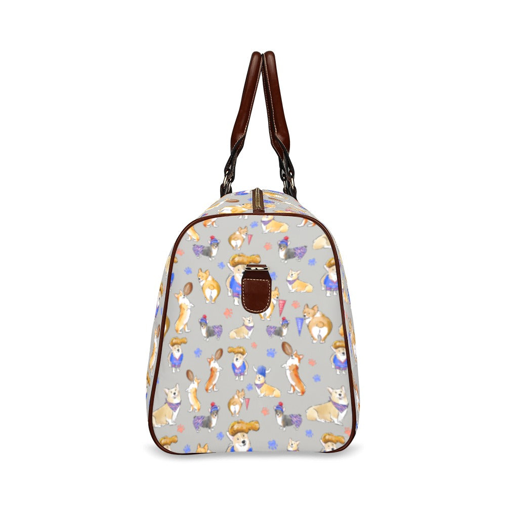 Buffalo Corgi Waterproof Travel Bag