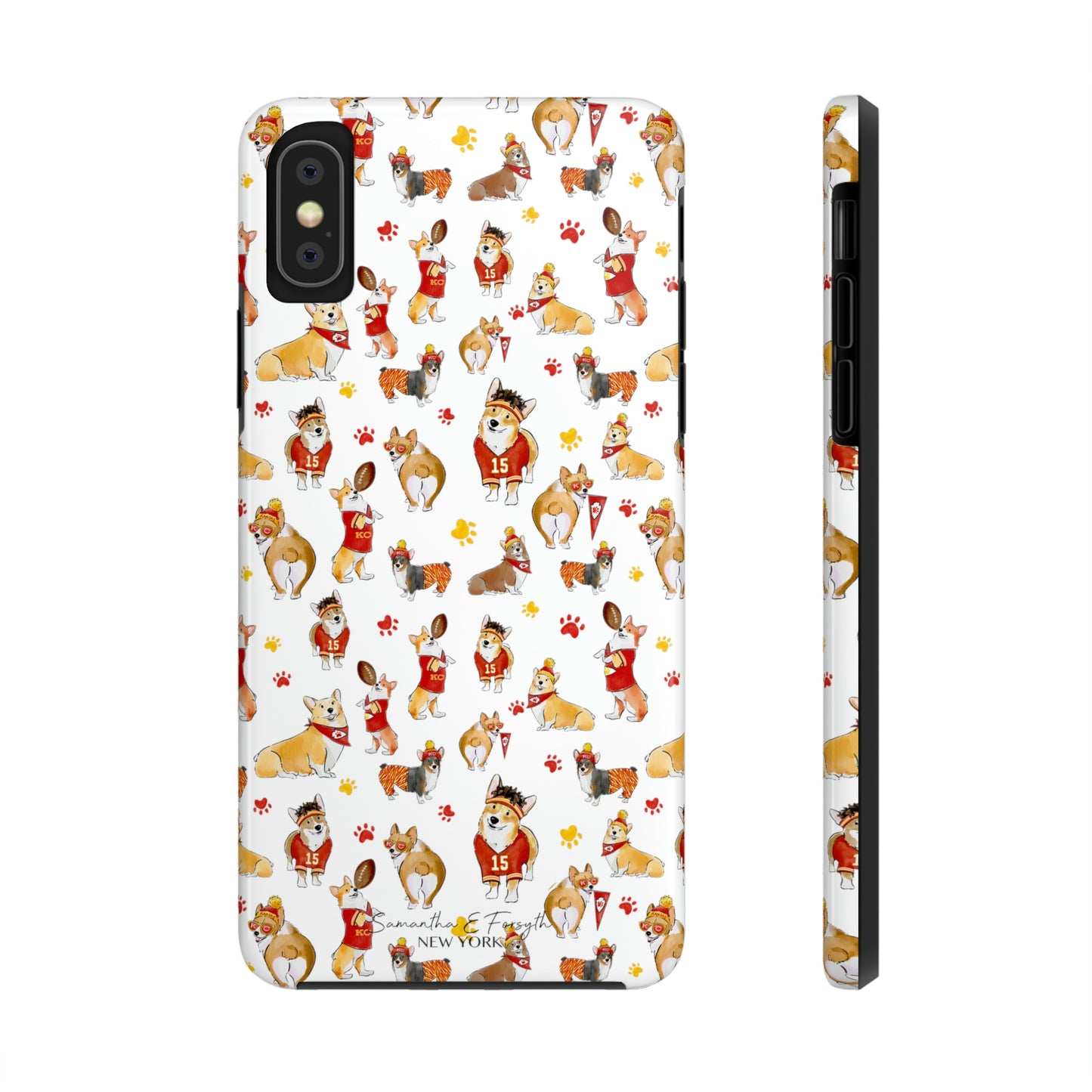 Kansas City Corgi Pretty Tough Phone Case