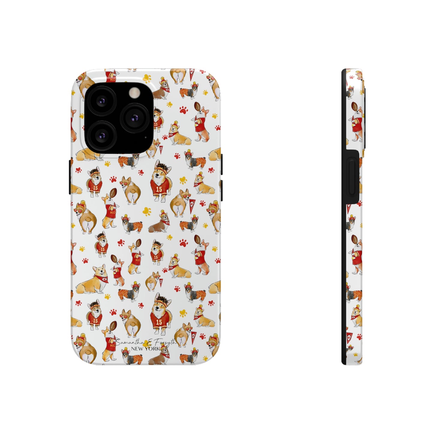 Kansas City Corgi Pretty Tough Phone Case