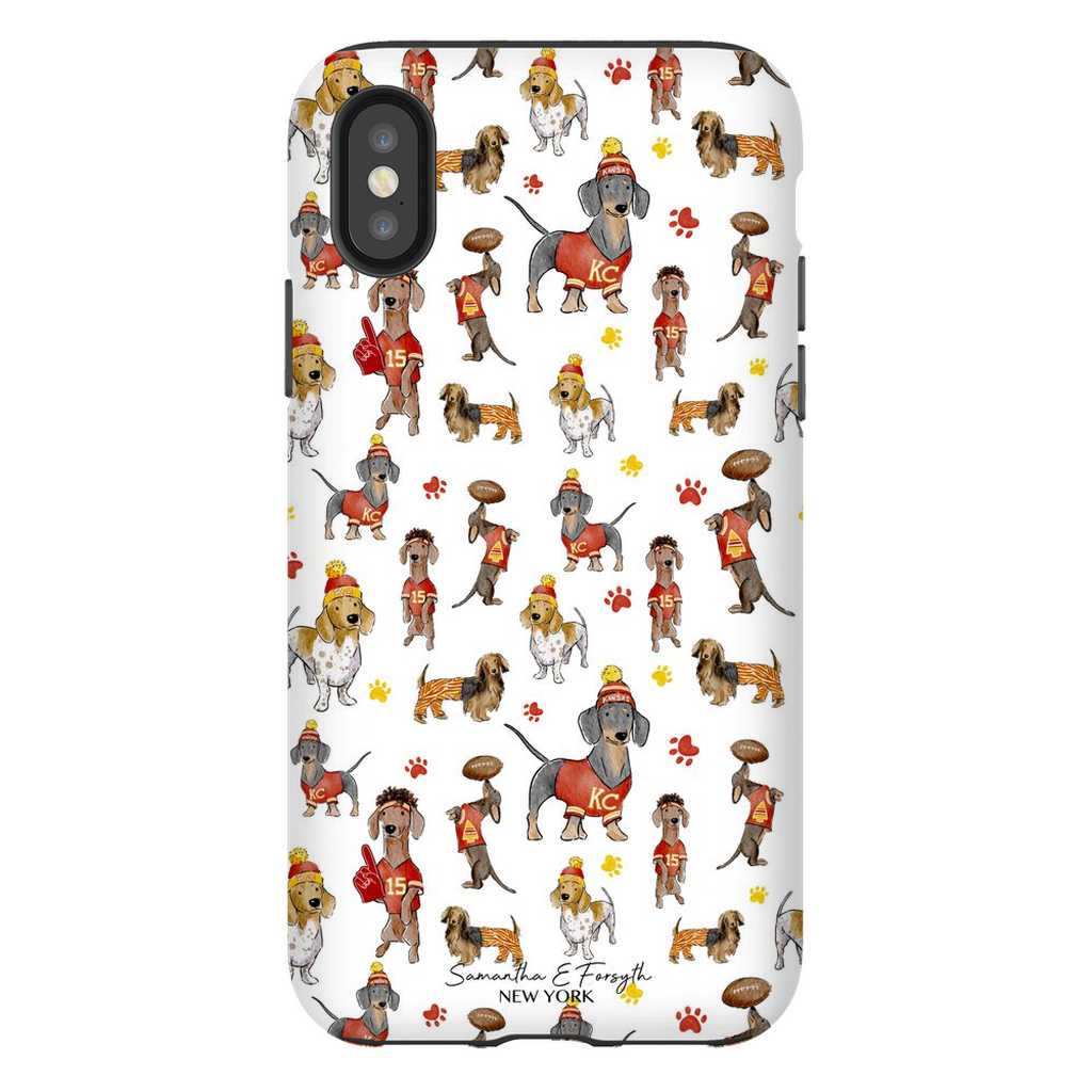Kansas City Wiener Pretty Tough Phone Cases
