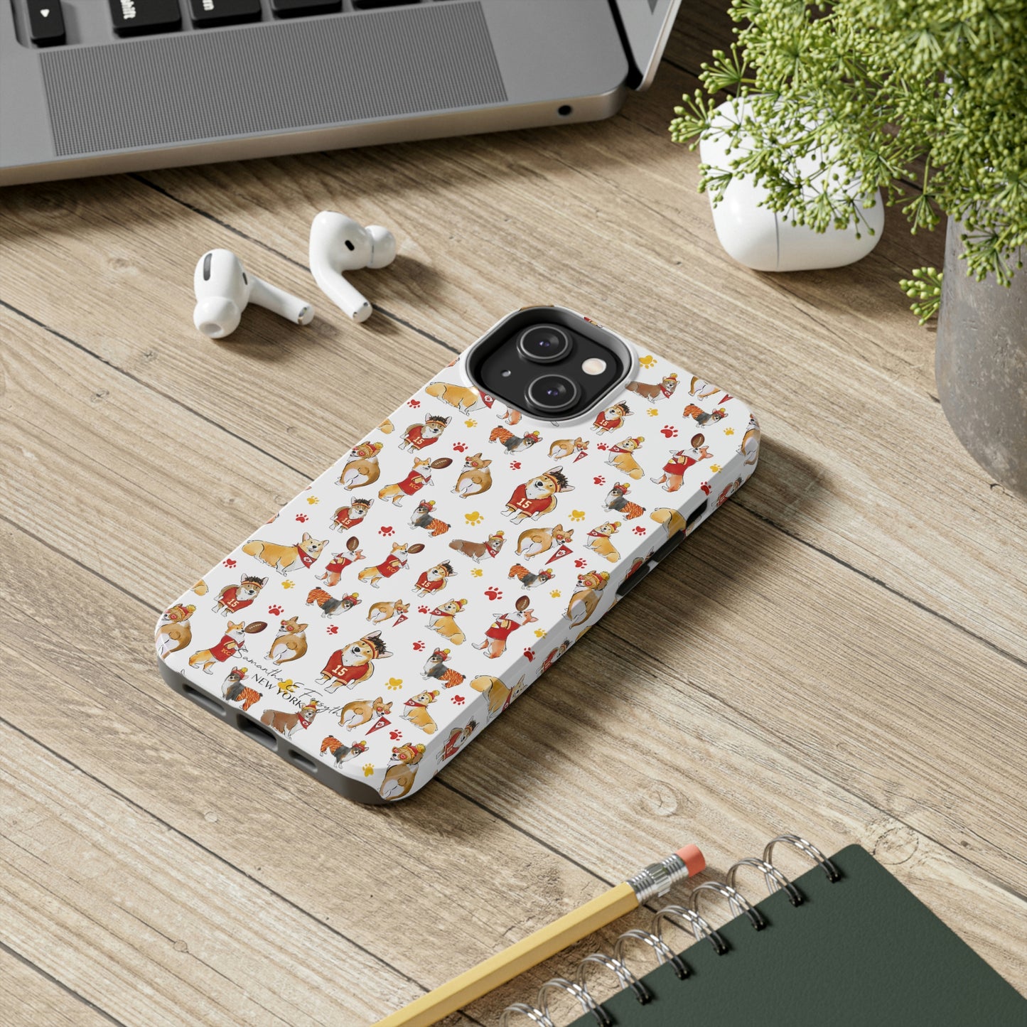 Kansas City Corgi Pretty Tough Phone Case