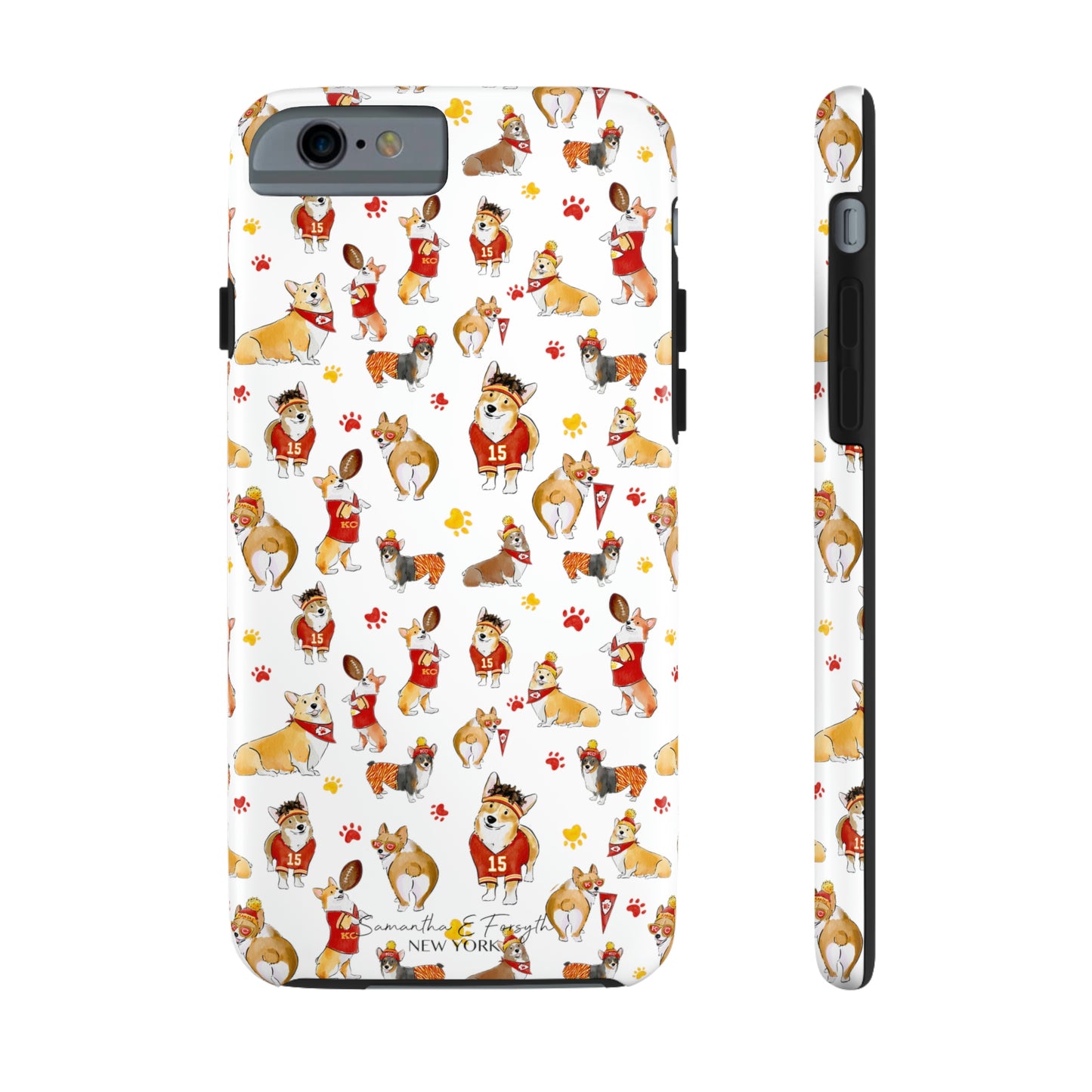 Kansas City Corgi Pretty Tough Phone Case