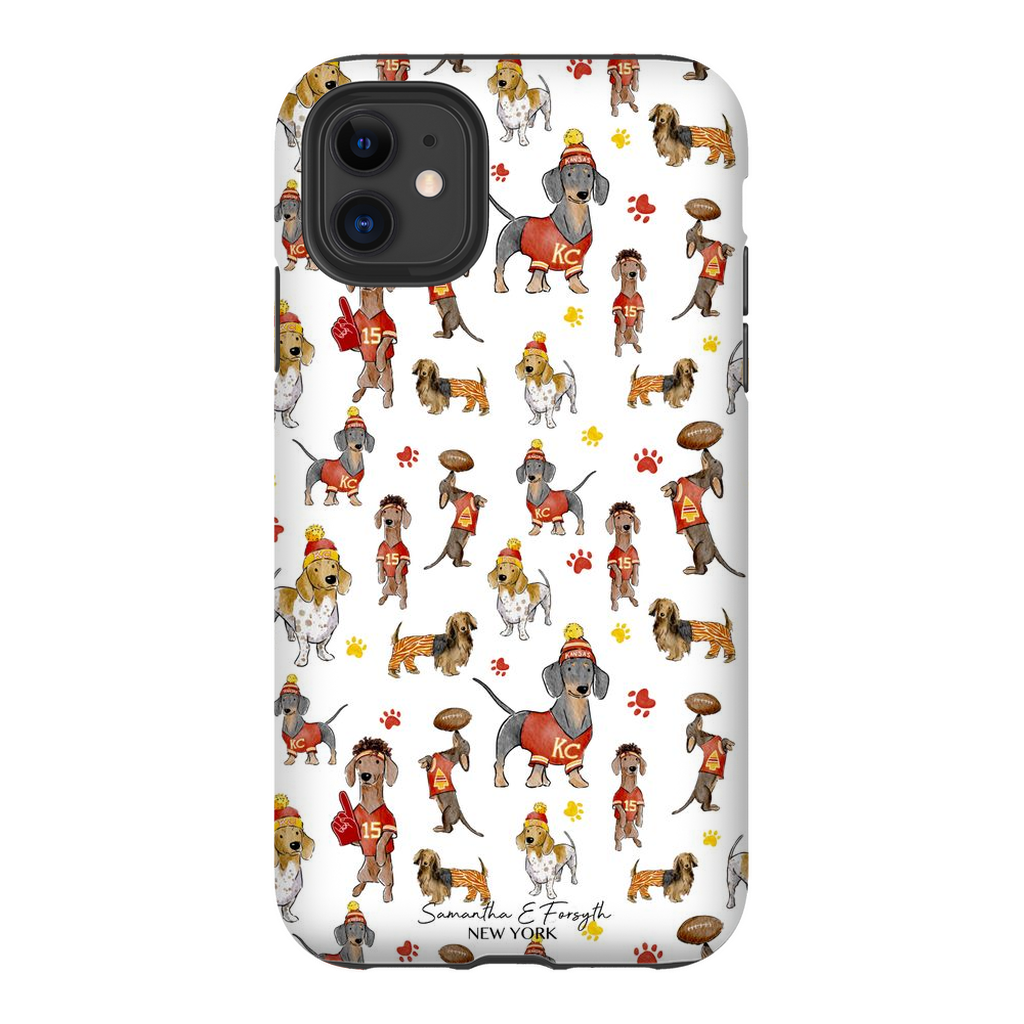Kansas City Wiener Pretty Tough Phone Cases