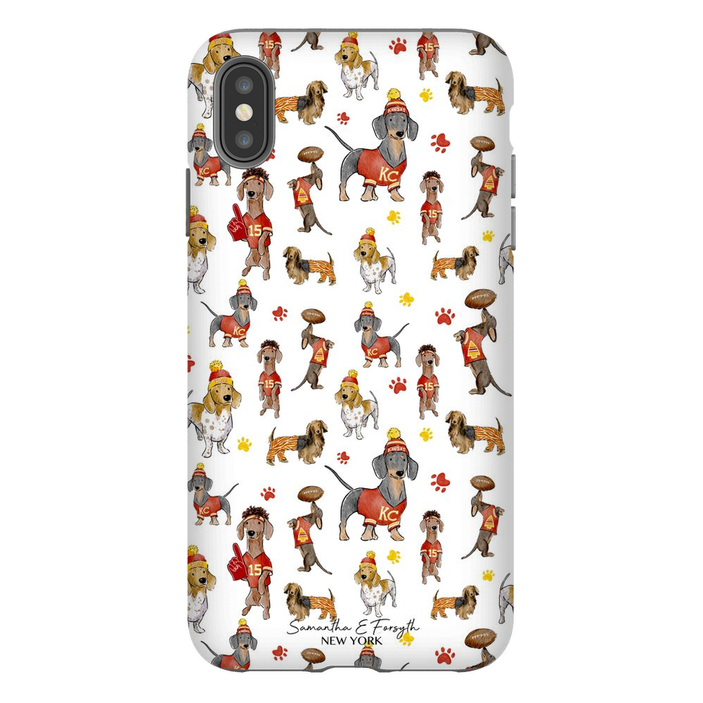 Kansas City Wiener Pretty Tough Phone Cases