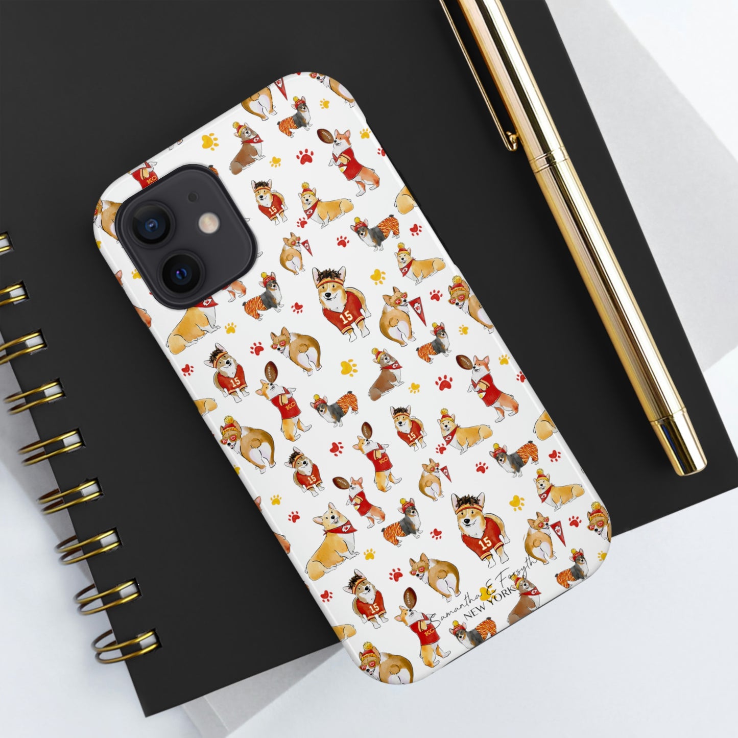 Kansas City Corgi Pretty Tough Phone Case
