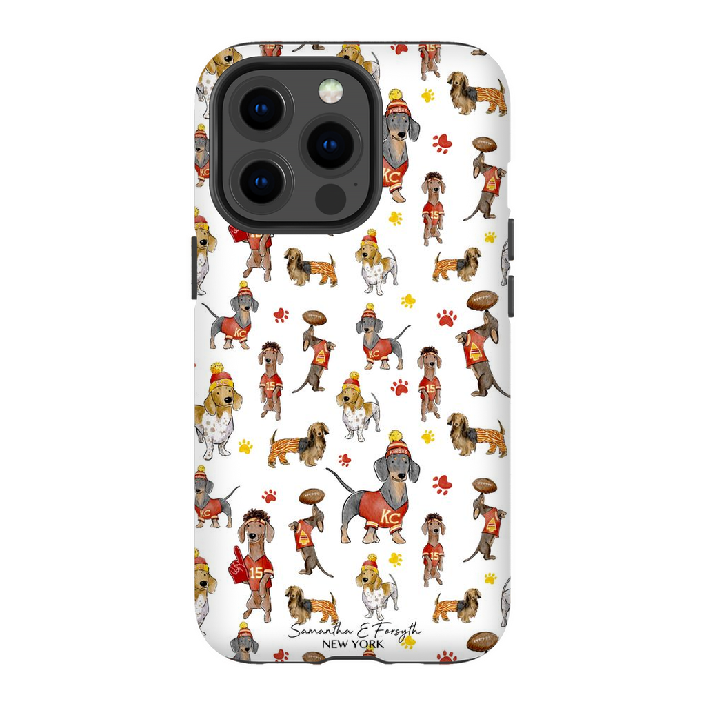 Kansas City Wiener Pretty Tough Phone Cases
