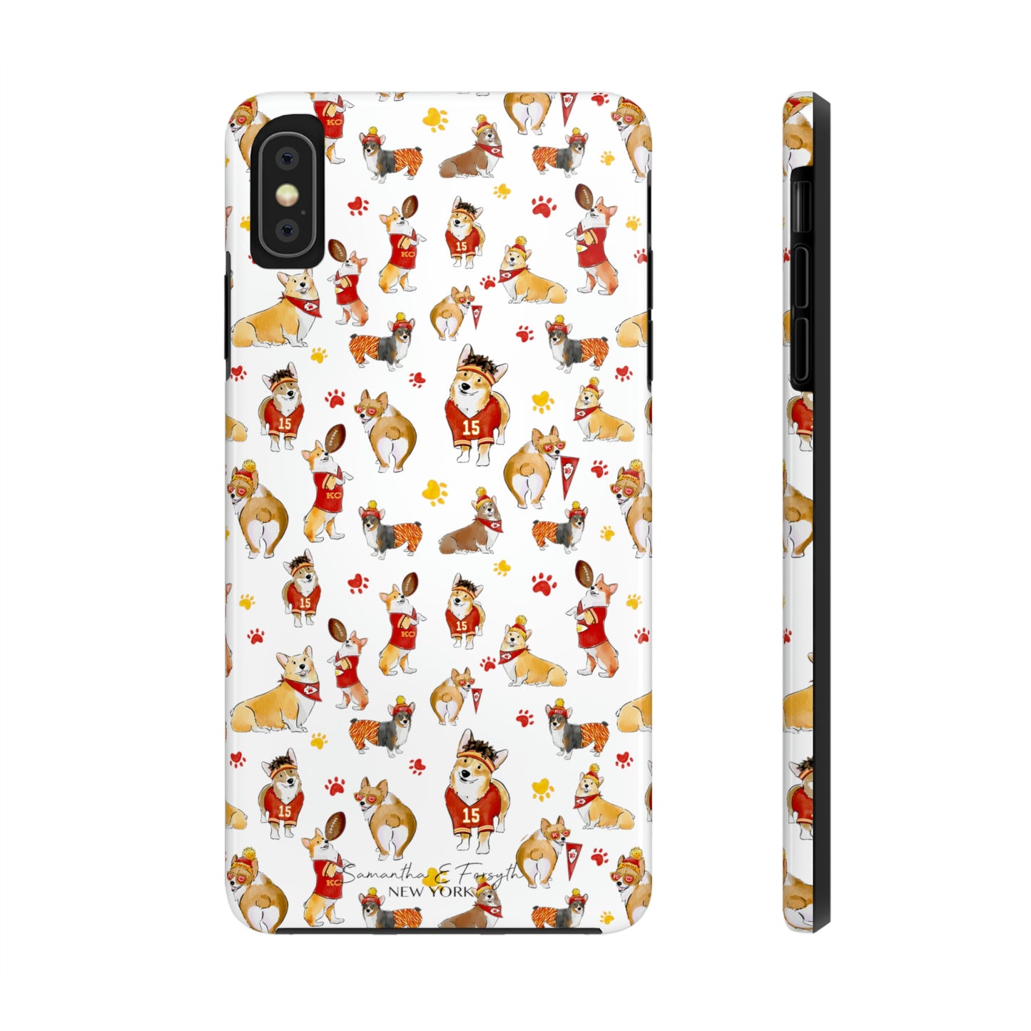 Kansas City Corgi Pretty Tough Phone Case