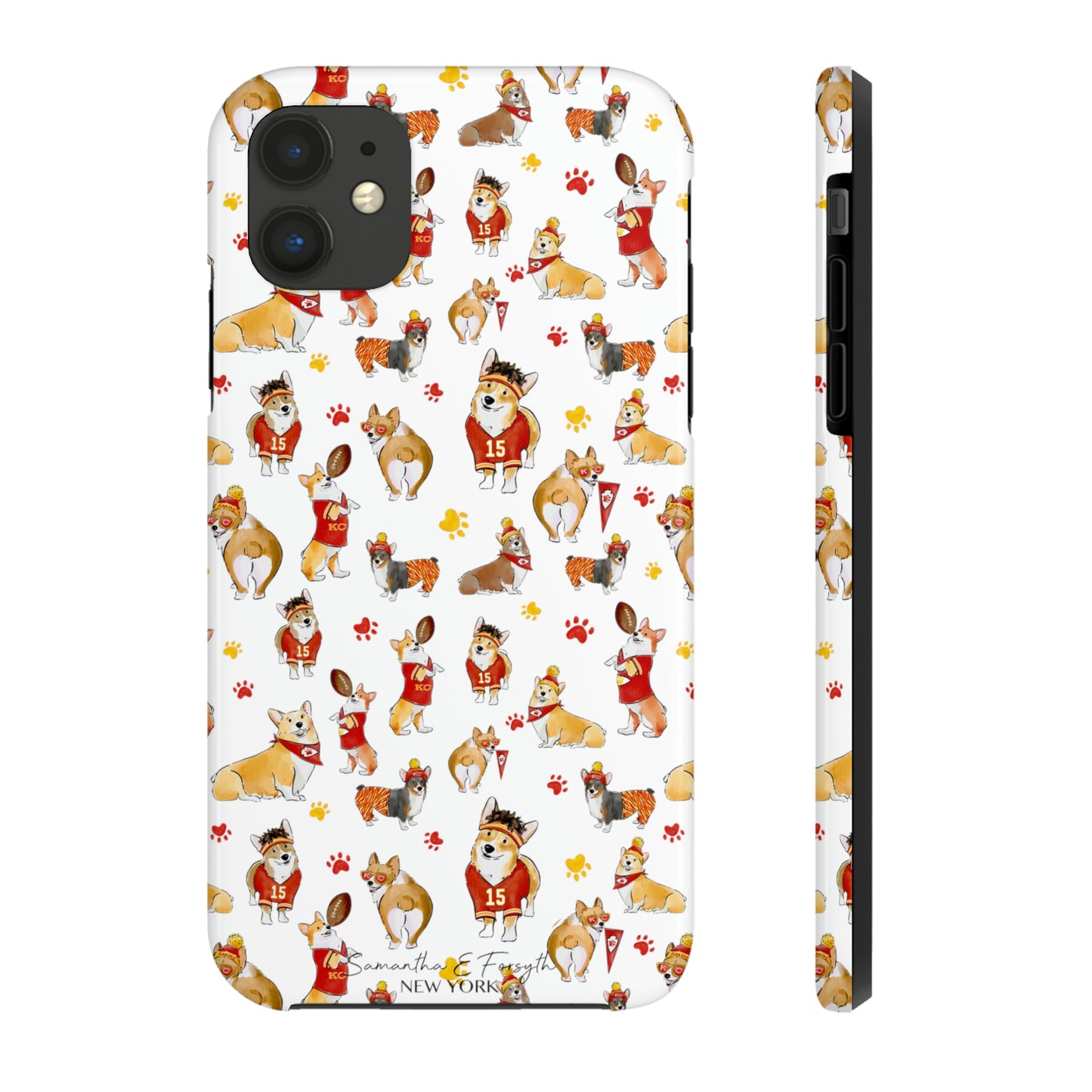Kansas City Corgi Pretty Tough Phone Case