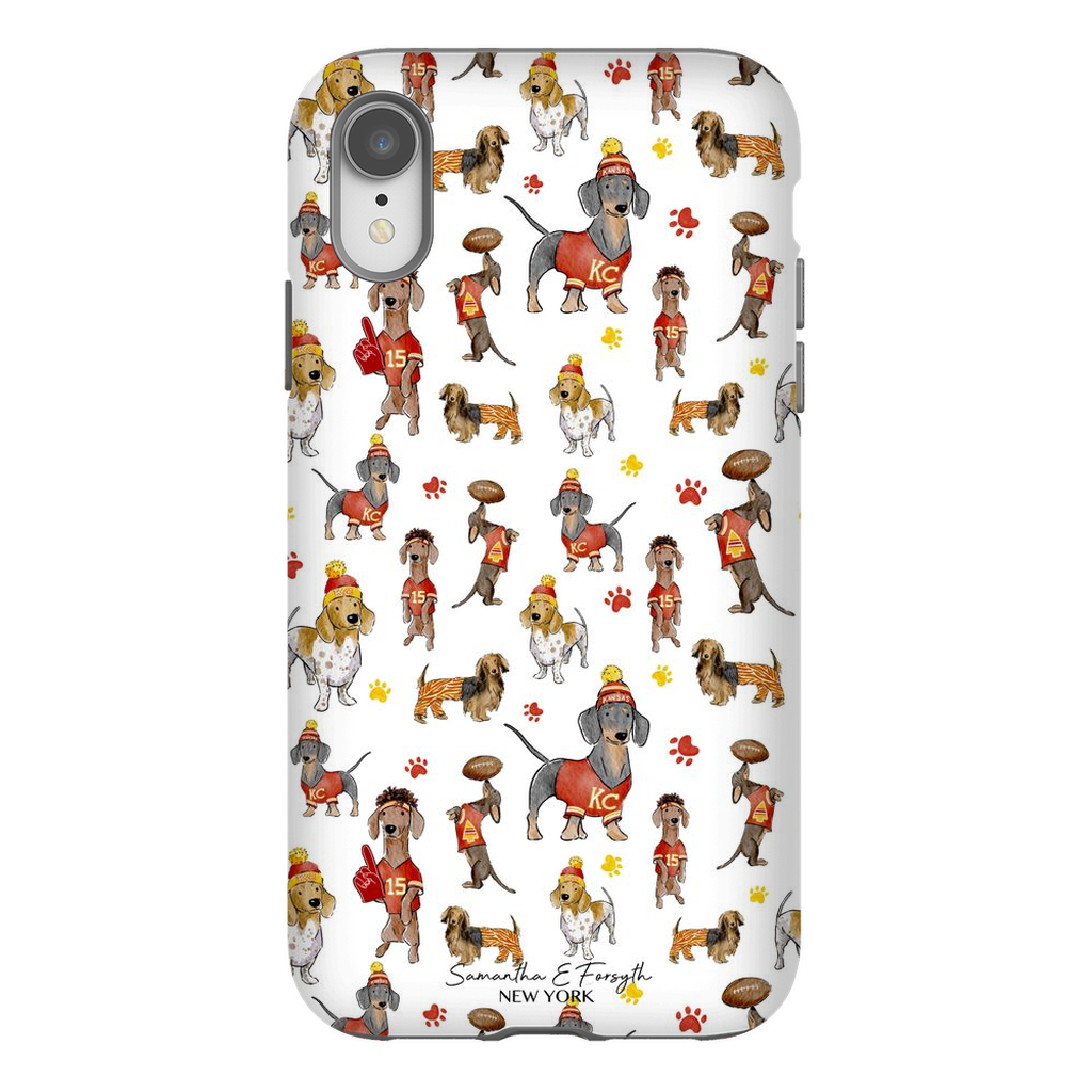 Kansas City Wiener Pretty Tough Phone Cases