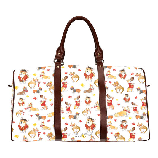 Kansas City Corgi Travel Bag