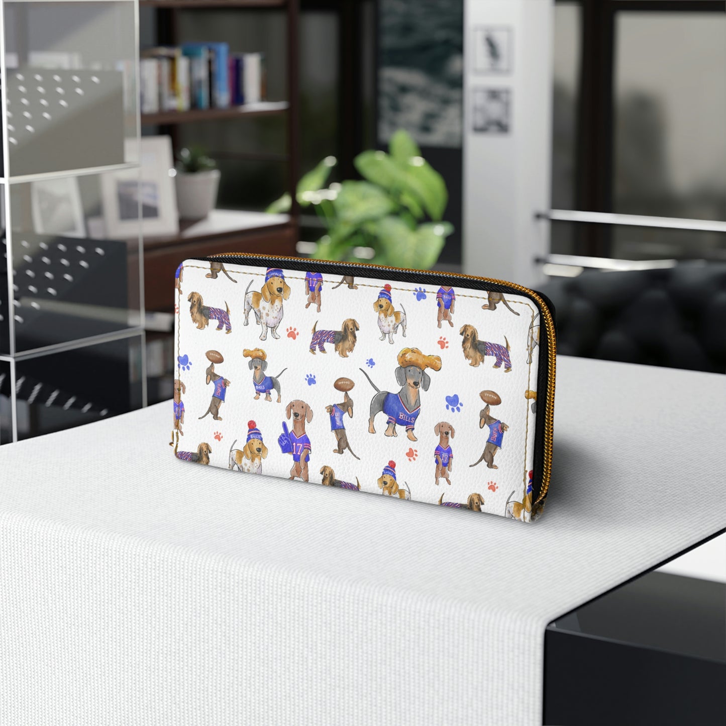 Buffalo Wiener Wallet - White