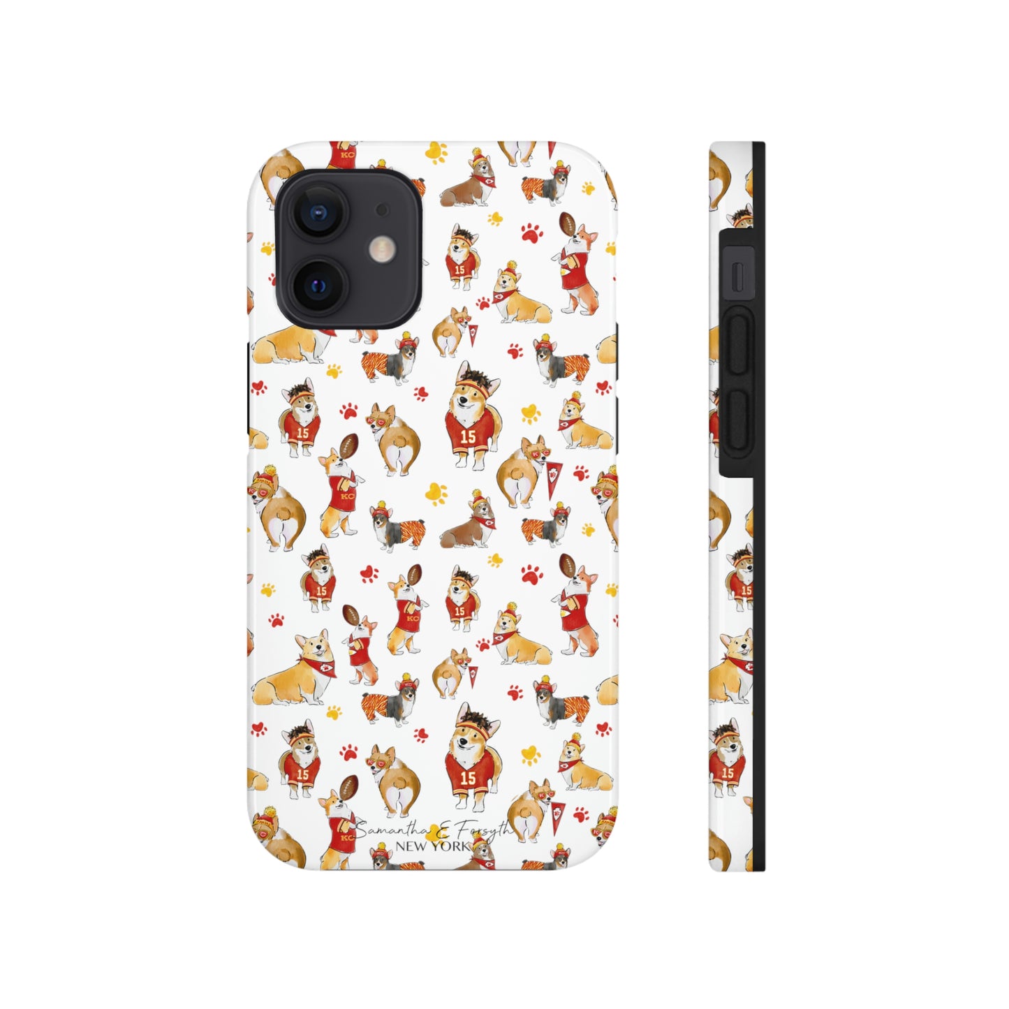 Kansas City Corgi Pretty Tough Phone Case