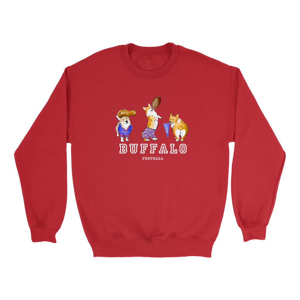 Buffalo Corgi Crewneck