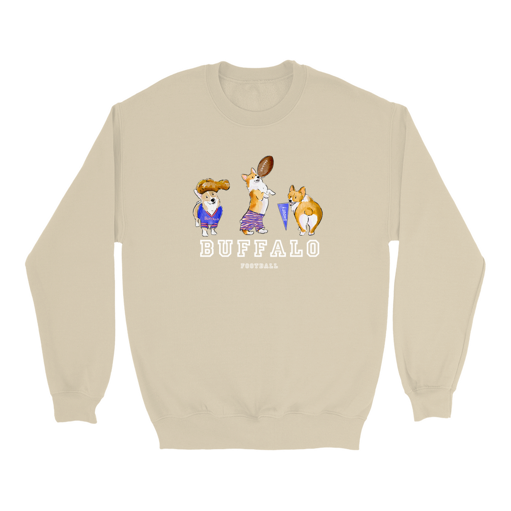 Buffalo Corgi Crewneck