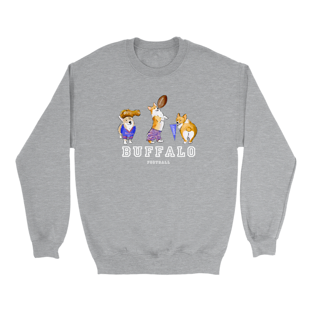 Buffalo Corgi Crewneck