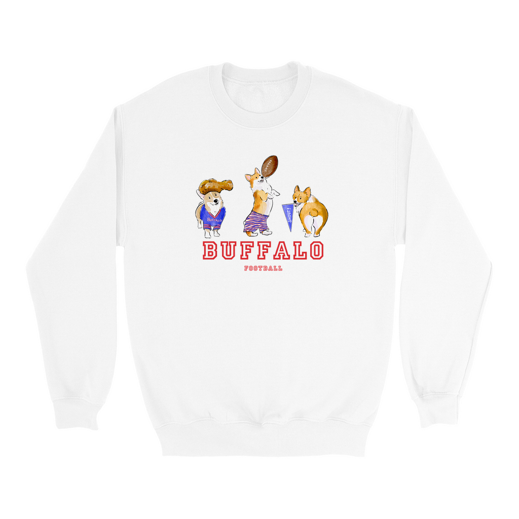 Buffalo Corgi Crewneck