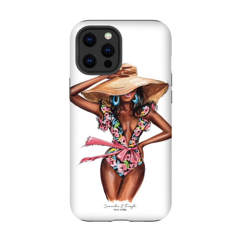 Poolside Glam Phone Case