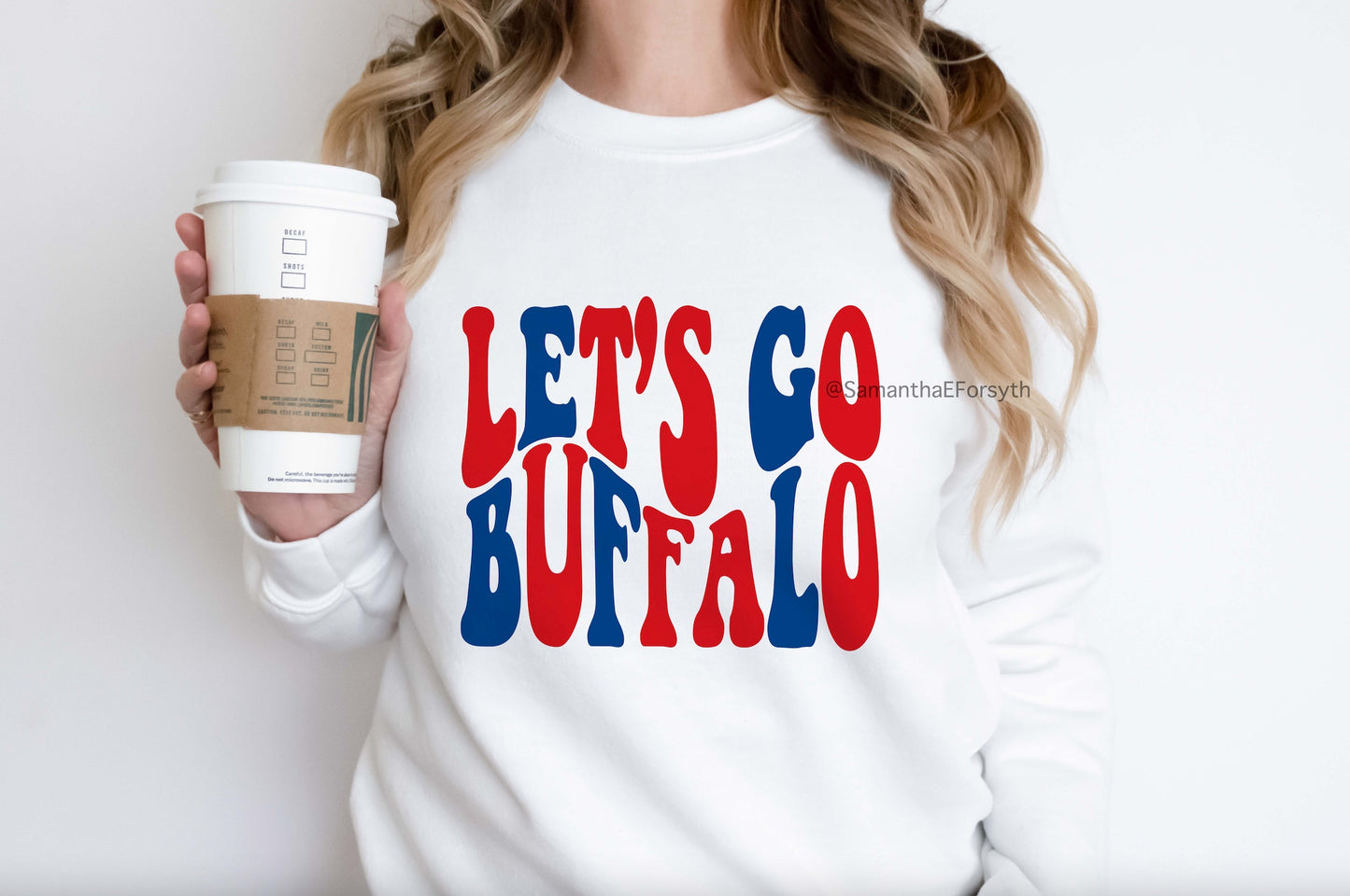 Let's Go Buffalo Crewneck