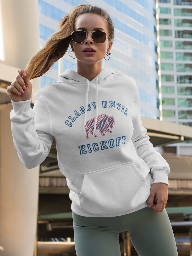 Classy Until Kickoff Hoodie