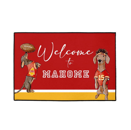 Mahome Wiener Dog Doormat
