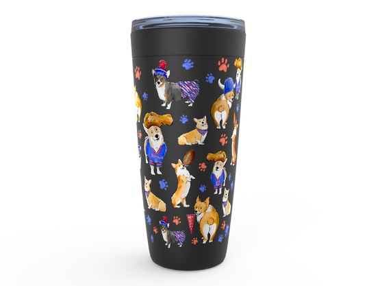 Buffalo Corgi Tumbler