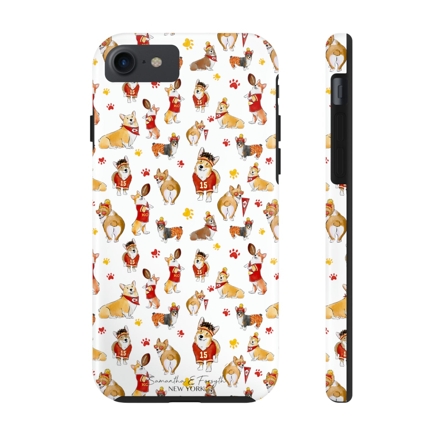 Kansas City Corgi Pretty Tough Phone Case