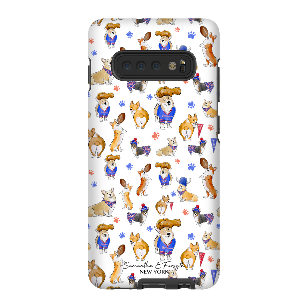 Buffalo Corgi Pretty Tough Phone Case